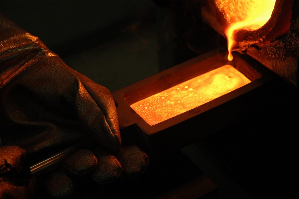 molten gold