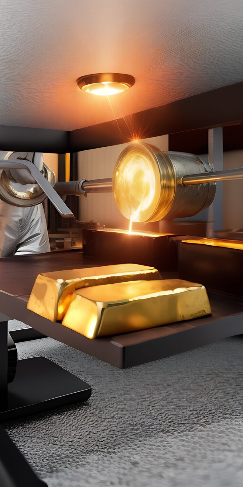 gold molten